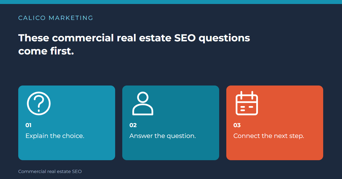 Explain the choice. Answer the question. Connect the next step.